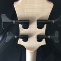Unfinished acoustic archtop bass