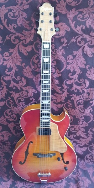 Sixteen inch Florentine – cherry burst