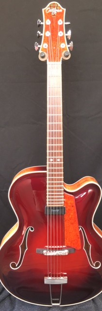 Seventeen inch Blackwood and Engleman Spruce Jazz Guitar