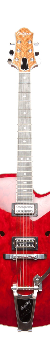 RED HOLLOW BODY ELECTRIC